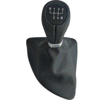 

For BMW E87 Left Drive Gear Shift Knob Boot Cover Stick Shifter Lever 5 speed 6 Speed Car Accessories