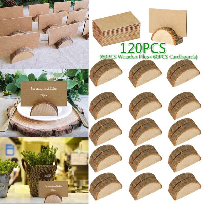 

Exquisite Table Numbers Wooden Name Place Cards Holders Rack Wood Wedding Party Direction Signs Home Supplies