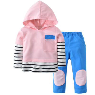 

Baby Girl Clothes Set Autumn Clothing For Baby Floral TopsComfortable Pants Baby Clothes Set