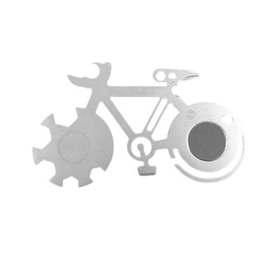 

Mountain Bike Tool Card Multi-tool Cutter Outdoor Survival Tool Scale Can Opener Cutting Screwdriver