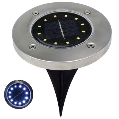 

Gobestart LED Solar Power Buried Light Under Ground Lamp Outdoor Path Way Garden Decking