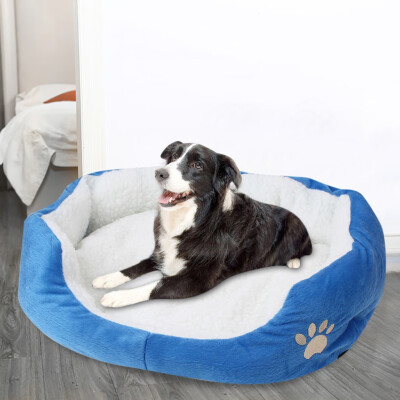 

Gobestart Small Pet Dog Cat Bed Puppy Cushion House Pet Soft Warm Kennel Dog Mat Blanket