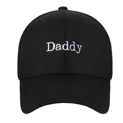 

New Baseball Cap DADDY Letter Embroidery Men&Women Wild Travel Visor Cap Student Couple Hat