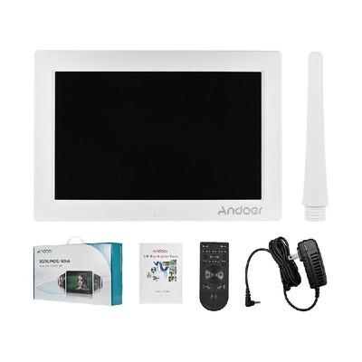 

Andoer 10inch Digital Photo Frame Full View IPS Screen 1080P Advertising Machine 1200 800 Resolution Support Random Play with Re