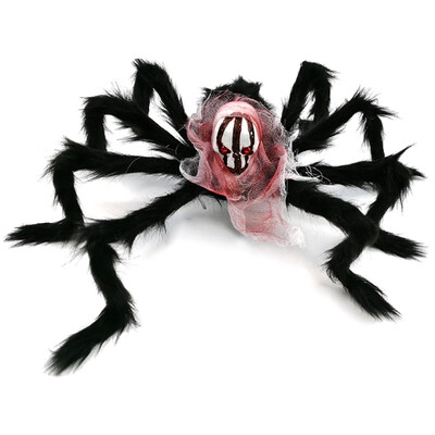 

Halloween Plush Spider Haunted House Bar KTV Horror Decoration Props Simulation Taro Spider