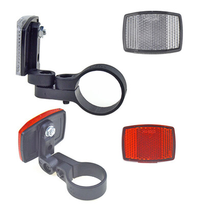 

New Bike Bicycle Reflector Light Reflective Strips Utility Cycle Front Rear Tool
