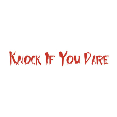 

Halloween Knock If You DareDrop On InHappy Halloween Lettering Wall Decal Stickers Halloween Decorations For Wall Door Window