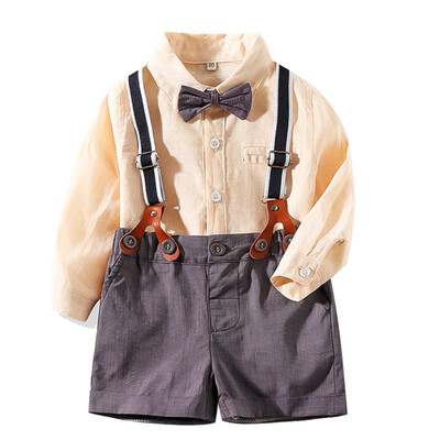 

Formal Newborn Baby Boy Clothes Outfits Party Costume Set infant Baby Clothing Set