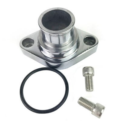 

Car Styling Polished Aluminum Water Neck Swivel 180 Degree Replacement for Chevy SB BB 318 340 383 440