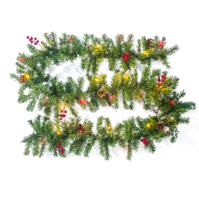 

Christmas Garland For Stairs Fireplaces Garland Decoration Festive Wreath Garland With Flower