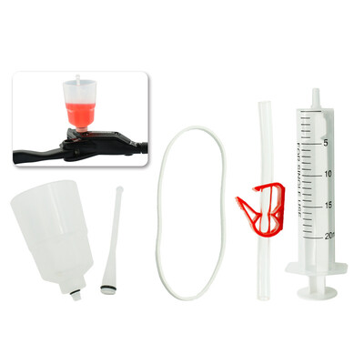 

Bike Brake Bleed Kit Hydraulic Disc Oil Collecting Funnel Needle Syringe Tools