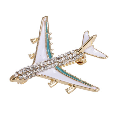 

Brooches Pins Perfect Aircraft Exquisite Plane Brooch Airplane Pins Jewelry