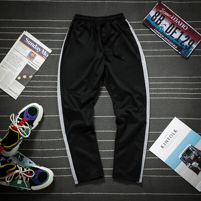 

Tailored Mens Outdoor Fashion Patchwork Leisure Loose Sport Hallen Ankle-Length Pants