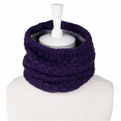 

Guttavalli Women Ladies Winter Plaids Ring Shawl Warm Chevron Loop Scarf Female Two Sides Velvet Knitting Wool Infinity Wraps