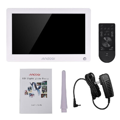 

Andoer 116 Inch Digital Photo Frame IPS Full View Screen Eletronic Picture Album High Resolution 192012801610 Support 1080P H