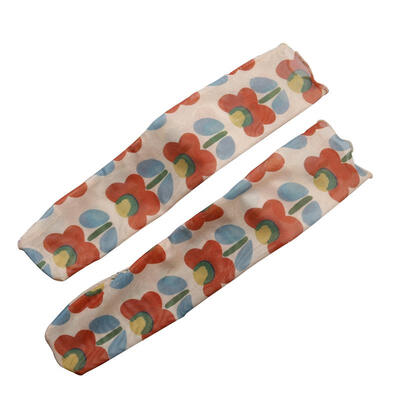

Spring Summer Autumn Baby Girls Stockings Fashion Cute Korean Version Japanese Version Flower Pattern Thin Gauze Socks