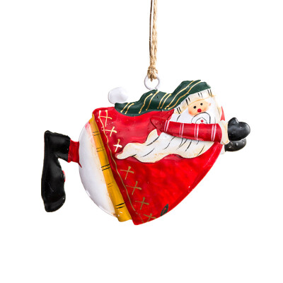 

Toponeto Christmas Decor Gifts Iron Pendant Tree Ornament Party Home Hanging Decor