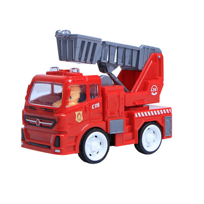 

Tailored Vehicle Children Toy Decor Diecast Pull Back Fire truck Car Model Xmas Gift New