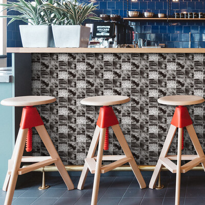 

Toponeto 20x500cm Adhesive Tile Art metope Wall Decal Sticker DIY Kitchen Bathroom Decor