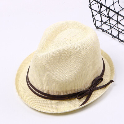 

Korean version of summer sun hat childrens straw hat sun hat spring cotton hat beach hat holiday season Hat Tide