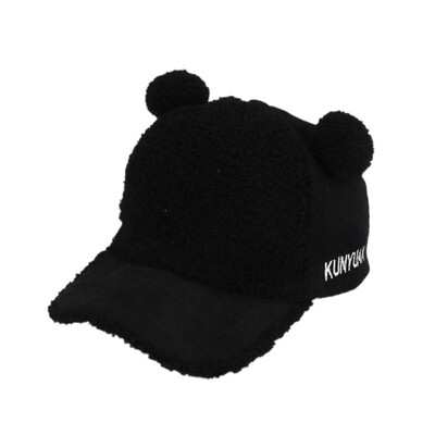 

New Fashion Baby Girl Cap Spring style Cartoon Kids Baseball Hat Outdoor Baby Boys Winter Warm cotton Sport cap