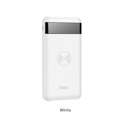 

HOCO QI Wireless Charger Power Bank 10000mah Dual USB with Digital Display External Battery Powerbank for iphone 8 X XS Max XR