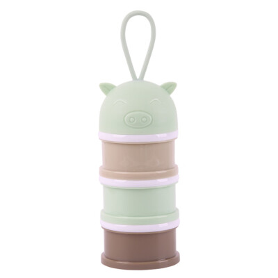 

Colorful Baby Safe Formula Container Feeding Box Milk Powder Holder Dispenser