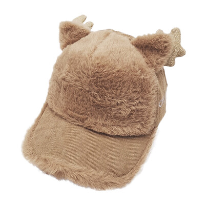 

New Autumn Winter Girls Boys Children Caps Hats Adjustable Sun Protection Casual Ear Design Visors