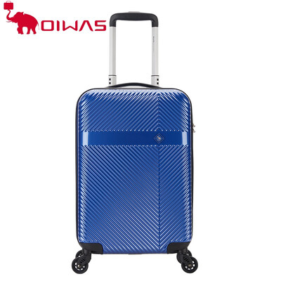 

OIWAS PC Luggage Trolley case Business 20 inch Travel Suitcase Business Trip Black