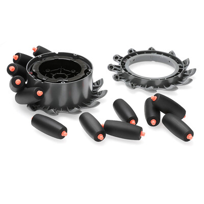 

Siaonvr 12PC Spare Parts Small Roller For DJI RoboMaster S1 Rubber Tire