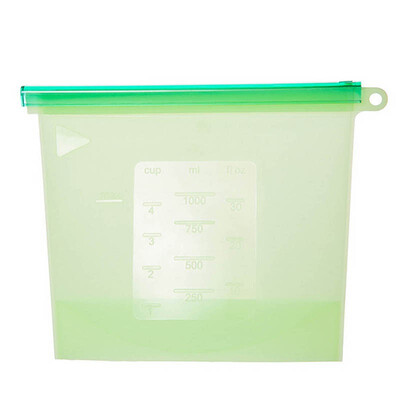 

Silicone Fresh Bags Sealing Storage for Home Food Kitchen Organization Gadgets Cooking Tools
