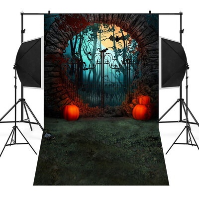 

Toponeto Halloween Backdrops Vinyl 3x5FT Fireplace Background Photography Studio
