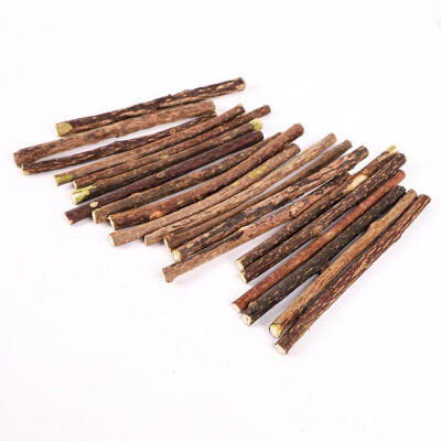 

101520pcs Pure Natural Toy Sticks Pet Molar Cat Branch Silvervine Catnip Pet Supplies Cat Teeth Toothpaste Cleaning