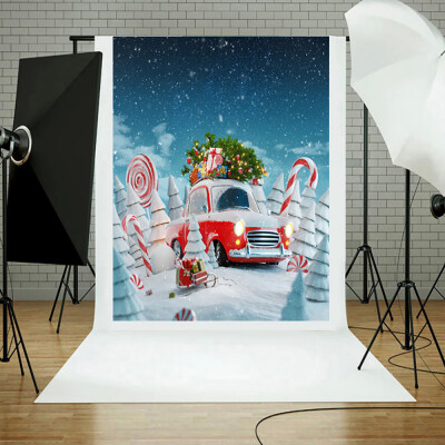 

Toponeto Christmas Backdrops Vinyl Wall 3x5FT Digital Background Photography Studio A