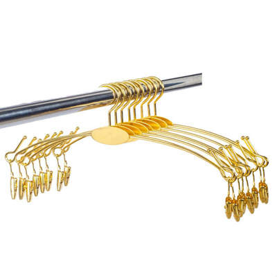 

Underwear Hangers Metal Bra Clips Socks Panty Racks Home Drying Clothes Hanger With Clips
