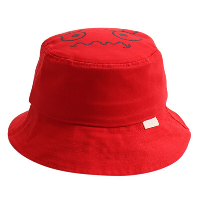 

Summer Kids Boys Girls Cap Cartoon Shark Pattern Bucket Hats Caps Reversible Sun Headwear Sun Headwear Fashion Beach Cap