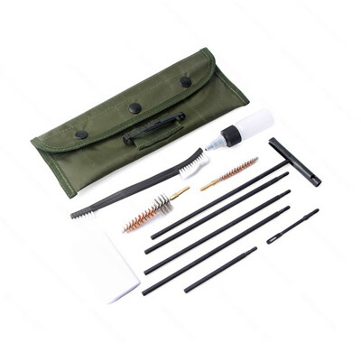 

M16 M4A1 Rifle Tube Brush Cleaning Kit Hunting Accessories Dedicated Cleaner Set Plastic Metal Durable Brush3