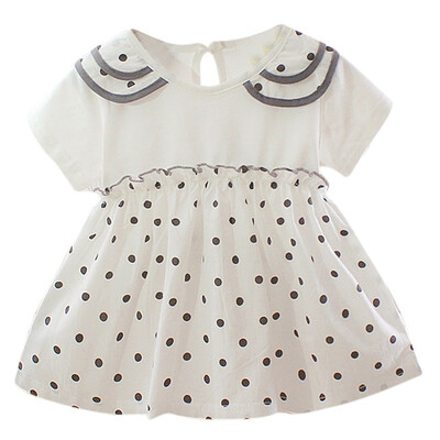 

Baby Girl Dresses Summer Girls Cotton Strawberry Dress Infant Girl Sleeveless Solid Color Dress 0-3 Year Baby Birthday Dress