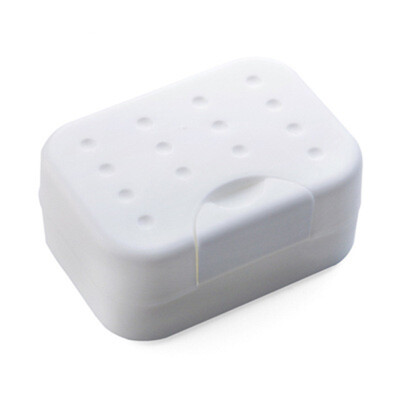 

Portable Seal Drain Travel Washing Soap Box With Lid Lock Leak-Proof Dish Case Empty Box