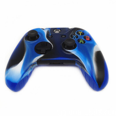 

〖Follure〗Soft Camouflage Silicone Case Cover For Xbox One Wireless Controller BU
