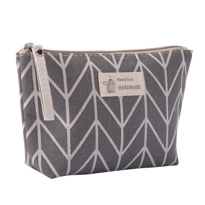 

Multifunctional Durable Fabric Zipper Purse Cartoon Pattern Cosmetic Storage Bag Changes Card Bag