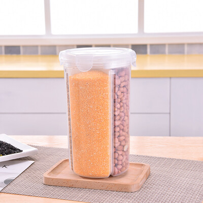 

〖Follure〗Transparent Plastic Storage Box Dry Dried Food Storage Box Container Box 2L