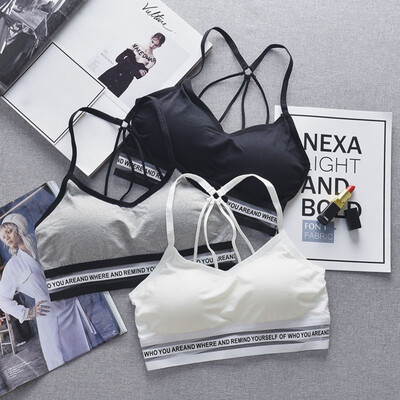 

Sexy Bra For Women Lady Sporting Bras Charming Lace Racer Back Underwear Woemn Padded Fitness Bras Bralette
