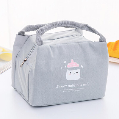 

Household OFD Portable Student Insulation Bag Kids Lunch Cute Portable Tote Picnic Storage Bag