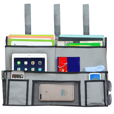 

Toponeto 1 Pc Waterproof Oxford Fabric Hanging Organizer Bedside Storage Bag for Dorm