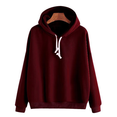 

3 color Hoody Collar long sleeve girls hoodies thin Clothes 2018 harajuku Women hoodies solid women hoodies sweatshirts