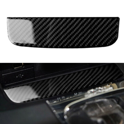 

Carbon Fiber Console Storage Box Trim Sticker Fits For Ford Mustang 2015-2019