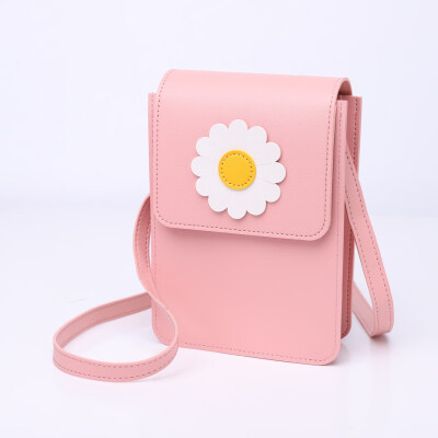 

Tailored Female Bag Diagonal Mobile Phone Bag Shoulder Mobile Phone Bag Sun Flower Bag