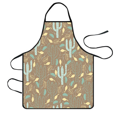 

Toponeto Home Women Waterproof Cute Cartoon Kitchen Restaurant Cooking Bib Apron Aprons