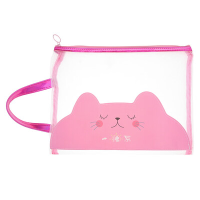 

Mesh Zipper File Bags Documents Makeup Paper Pouch Pocket for Office School New